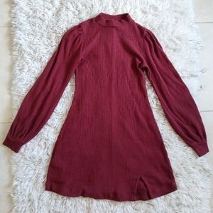 Hollister Mock Neck Mini Dress